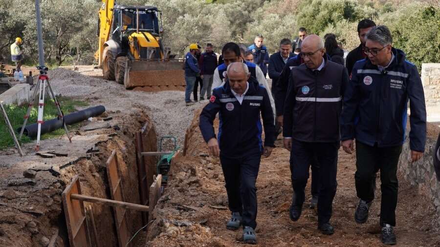MUSKİ Genel Müdürü Şengül, Datça’daki Projeleri Yerinde İnceledi 2